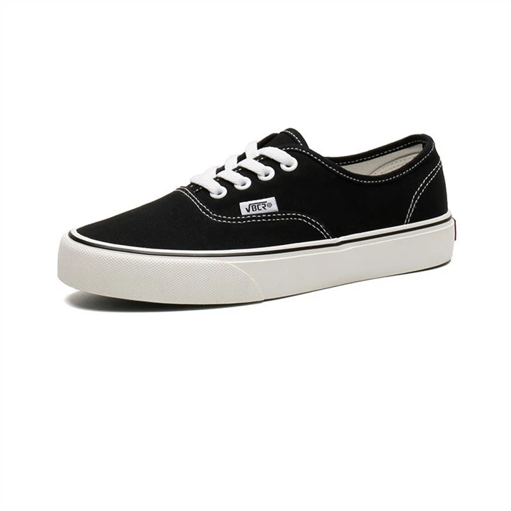 black sneakers